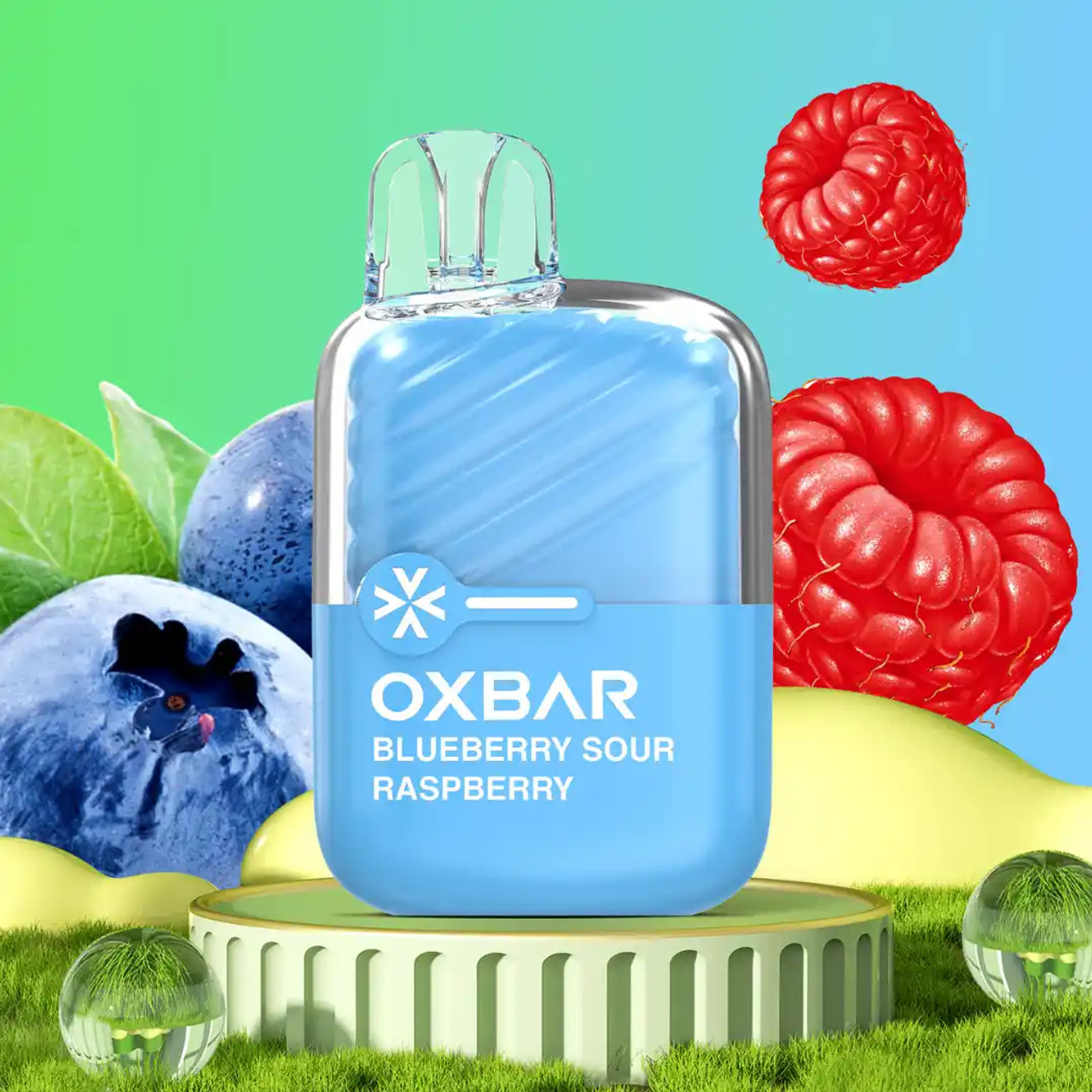 Oxbar X Alphaa Wave Mini Disposable Vape - Blueberry Sour Raspberry